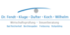 Logo von Dr. Fendt - Kluge - Dufter - Koch - Wilhelm Steuerberater
