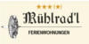 Logo von Mühlrad'l Gästehaus
