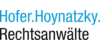Logo von Hofer.Hoynatzky. Rechtsanwälte PartmbB