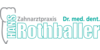 Logo von Herr Dr. med. dent. Hans Rothballer